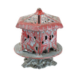 Antique Cast Iron Carousel Bank