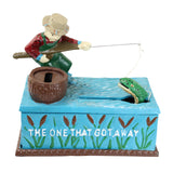 "The One That Gottaway" Cast Iron Reproduction Mechanical Bank