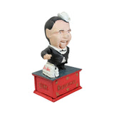 1983 Reaganomics Mechanical Cast Iron Bank