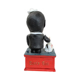 1983 Reaganomics Mechanical Cast Iron Bank