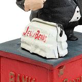 1983 Reaganomics Mechanical Cast Iron Bank