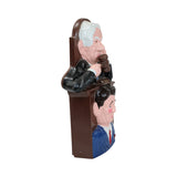 Rare 1983 Ronald Reagan / Tip O'Neill Metal Mechanical Bank Manufactured by Miley's Inc.