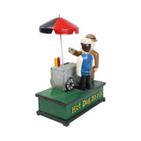 Hawthorne Direct Hot Dog Cast Iron Mechanical Bank