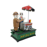 Hawthorne Direct Hot Dog Cast Iron Mechanical Bank