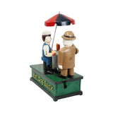Hawthorne Direct Hot Dog Cast Iron Mechanical Bank