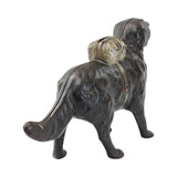 1900 Judd Co. Cast Iron Rescue Dog "I Hear A Call" Still Bank