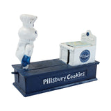 1998 Pillsbury Doughboy Cast Iron Mechanical Bank