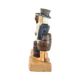 1975 John Wright "Uncle Sam & Arab Oil" Cast Iron Mechanical Bank