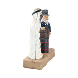 1975 John Wright "Uncle Sam & Arab Oil" Cast Iron Mechanical Bank