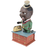 Cast Iron "Stump Speaker" Mechanical Bank (Reproduction)