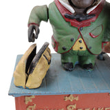 Cast Iron "Stump Speaker" Mechanical Bank (Reproduction)