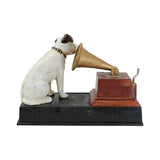 Nipper Phonograph Cast Iron Mechanical Bank