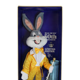 24K Company Bugs Bunny 50th Birthday Limited Edition Plush Doll - New In Box