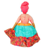 Beautiful Jamaican Doll With Elegant Handmade Clothing