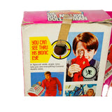 1975 Kenner Col. Steve Austin - Six Million Dollar Man Doll With Box And Engine Block