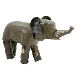 Antique Schoenhut Wood Jointed Humpty Dumpty Elephant