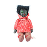 1930's - 1940's Soft Head & Hand Black Rag Doll