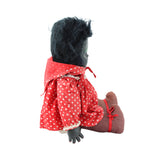 1930's - 1940's Soft Head & Hand Black Rag Doll