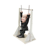 Antique Composite Acrobat With Wood Apparatus