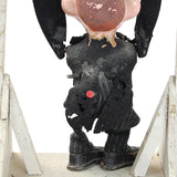 Antique Composite Acrobat With Wood Apparatus