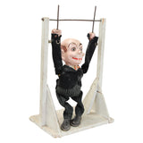Antique Composite Acrobat With Wood Apparatus