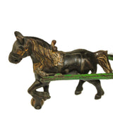 1920’s Cast Iron Kenton Horse Drawn Green Wagon With Driver