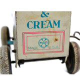 Marx Farm Products Horse Drawn Milk & Cream Wind-up Tin Litho Wagon