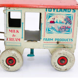 Marx Farm Products Horse Drawn Milk & Cream Wind-up Tin Litho Wagon