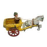 Early 1900’s Cast Iron Horse-Drawn Chester Gump Pony Cart