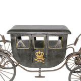 Early 1900’s Horse Drawn Wood and Cast Iron Carriage with Cushion Springs