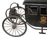 Early 1900’s Horse Drawn Wood and Cast Iron Carriage with Cushion Springs