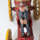 Horse Drawn Cast Iron Fire Pumper