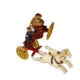 Horse Drawn Cast Iron Fire Pumper