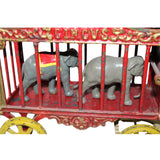 1920’s Hubley Cast Iron Horse Drawn Circus Wagon