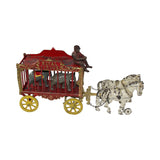 1920’s Hubley Cast Iron Horse Drawn Circus Wagon