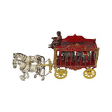 1920’s Hubley Cast Iron Horse Drawn Circus Wagon