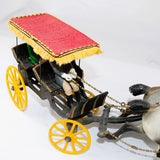 1930’s Kenton Cast Iron Horse Drawn Surrey Carriage Buggy