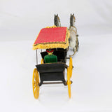 1930’s Kenton Cast Iron Horse Drawn Surrey Carriage Buggy