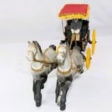 1930’s Kenton Cast Iron Horse Drawn Surrey Carriage Buggy