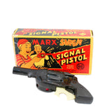 Excellent Condition 1950’s Marx Siren Sigal Pistol With Box