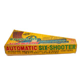 Sonsco (Japan) Litho Tin Automatic Six Shooter With Box