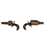 2 Cast Iron Late 1800's to Early 1900's Clicker Guns