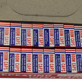 Vintage Carton Of 60 Boxes Of E.F.S. Brand 50 Shot Paper Caps (5 Rolls per Box)