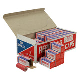 Vintage Carton Of 60 Boxes Of E.F.S. Brand 50 Shot Paper Caps (5 Rolls per Box)