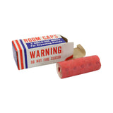 Vintage Carton Of 60 Boxes Of E.F.S. Brand 50 Shot Paper Caps (5 Rolls per Box)