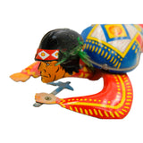 Early 1950’s Ohio Art Tin Wind-Up Crawling Indian Chief