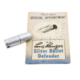 1941 Lone Ranger Silver Bullet Defender Leaflet & Bullet