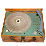 Late 1940’s- Early 1950’s Lone Ranger Oak Record Player With Records