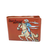 1944 Gene Autry Billfold Wallet With Graphic Of Him Riding Champion (NIB)