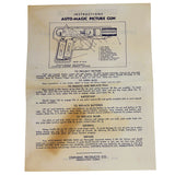 1955 Disney Davy Crockett Auto-Magic Picture Gun with Box